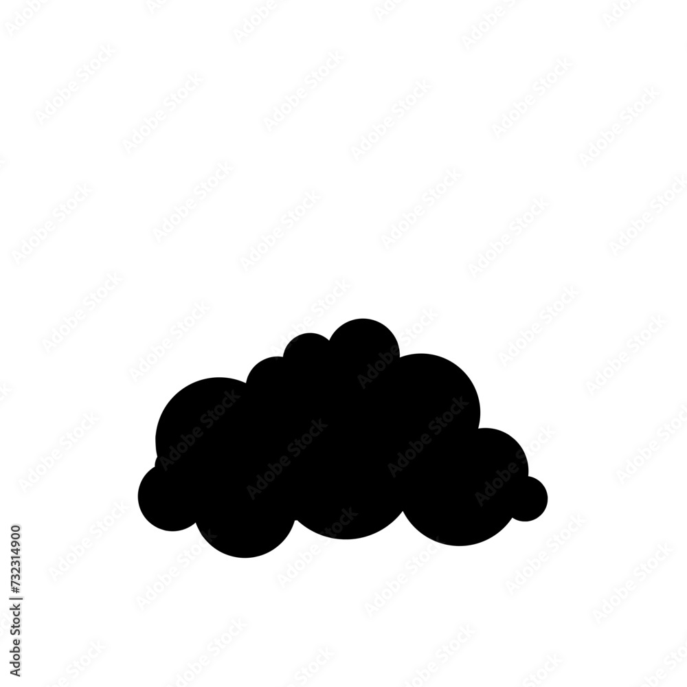 Silhouette Of Cloud Silhouette Of Cloud