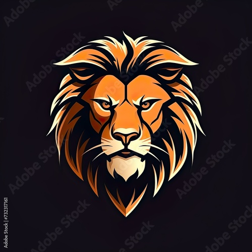 vector design lion Mascot gaming and esport logo