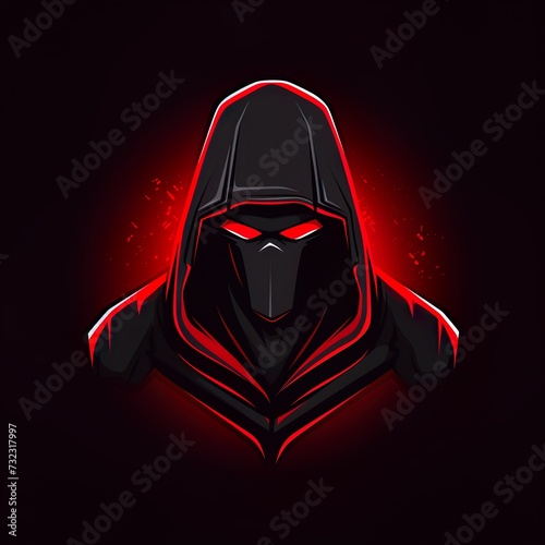 vector design ninja Mascot gaming and esport logo