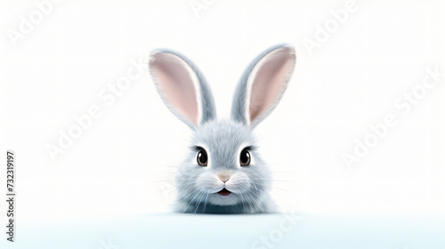Cute Easter bunny © Johnu