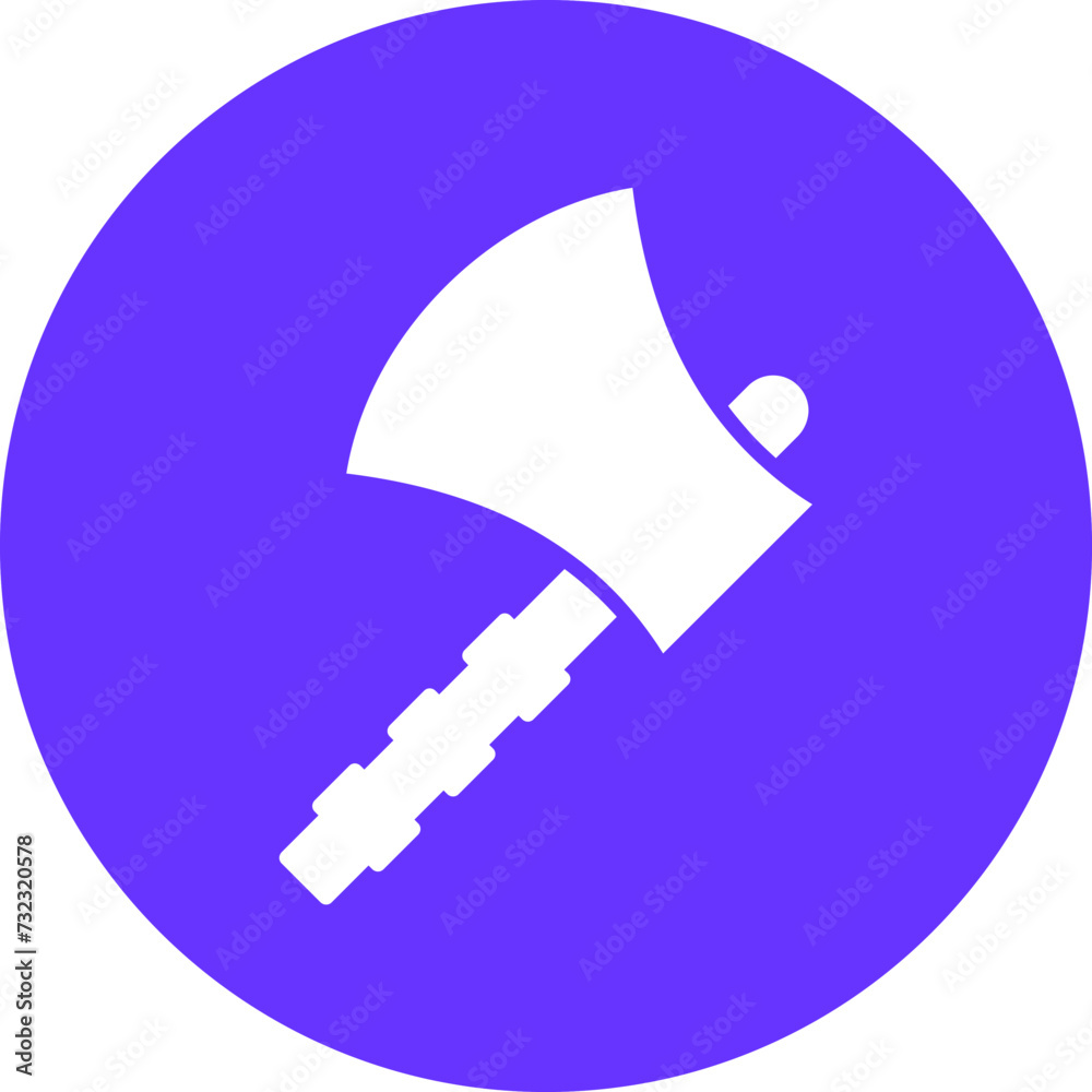 Hand Axe Icon Style Hand Axe Icon Style
