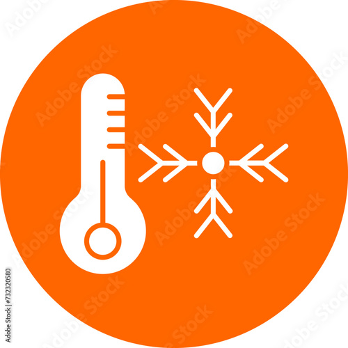 Hypothermia Icon Style