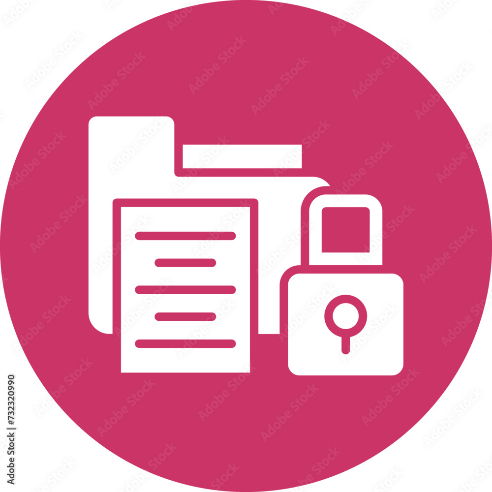 Encrypted Data Icon Style