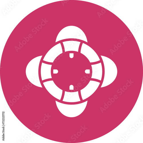 Life Preserver Icon Style