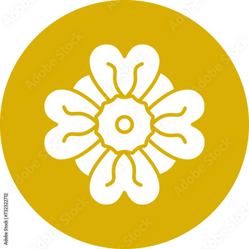 Mint Marigold Icon Style