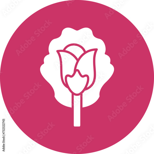 Pea Flower Icon Style