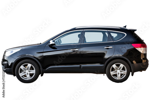 SUV car, side view, cut out - stock png. © Volodymyr