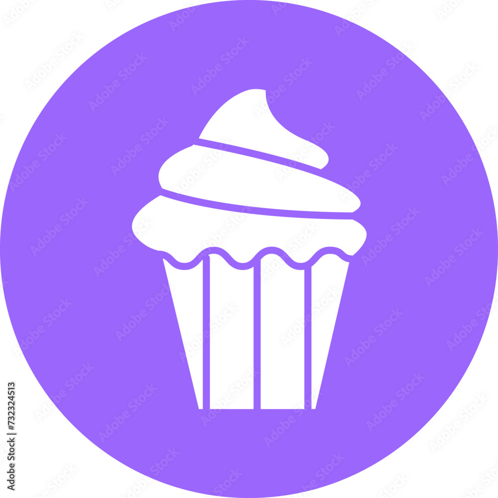 Cupcakes Icon Style