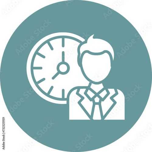 Working Hours Icon Style