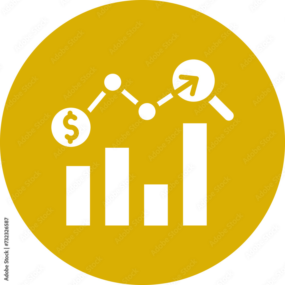 Forecasting Icon Style Forecasting Icon Style