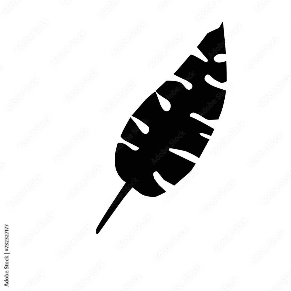 Palm Leaf Silhouette 