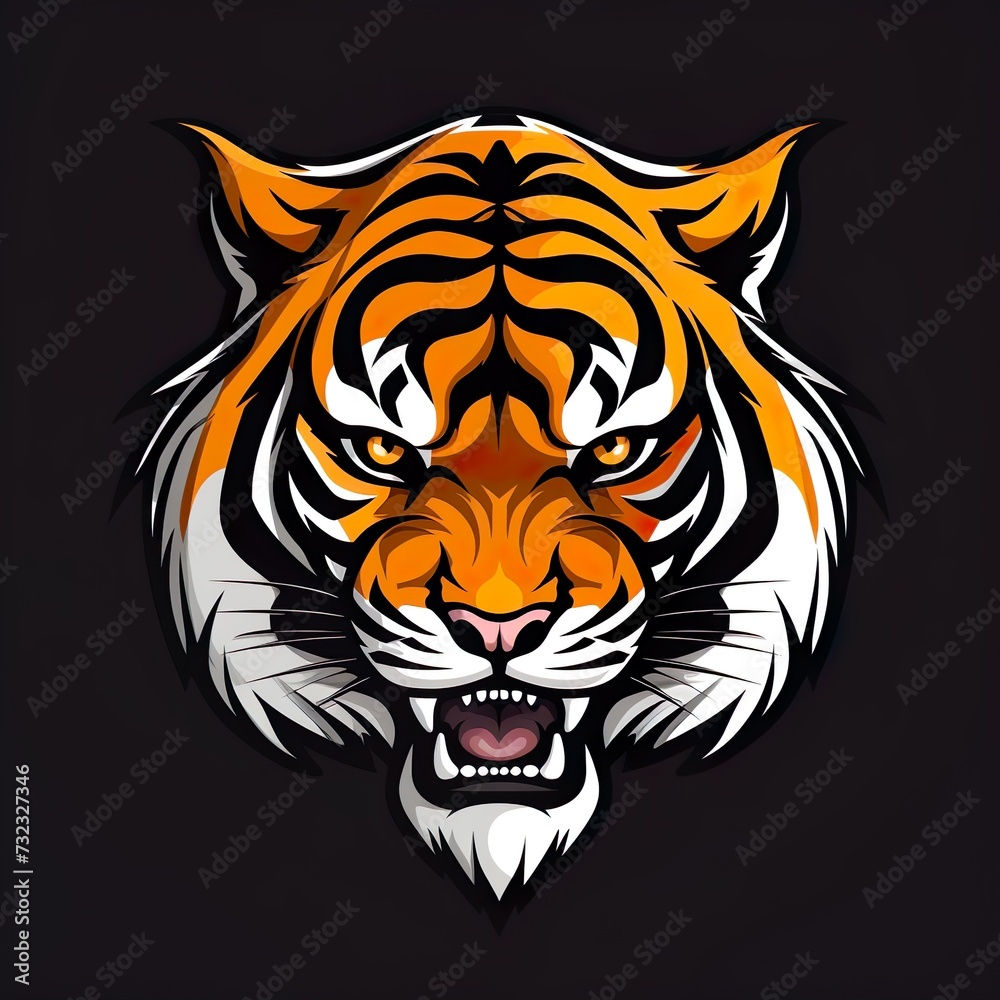vector design tiger Mascot gaming and esport logo vector design tiger Mascot gaming and esport logo