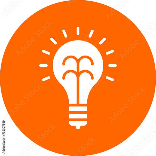 Light Bulb Icon Style