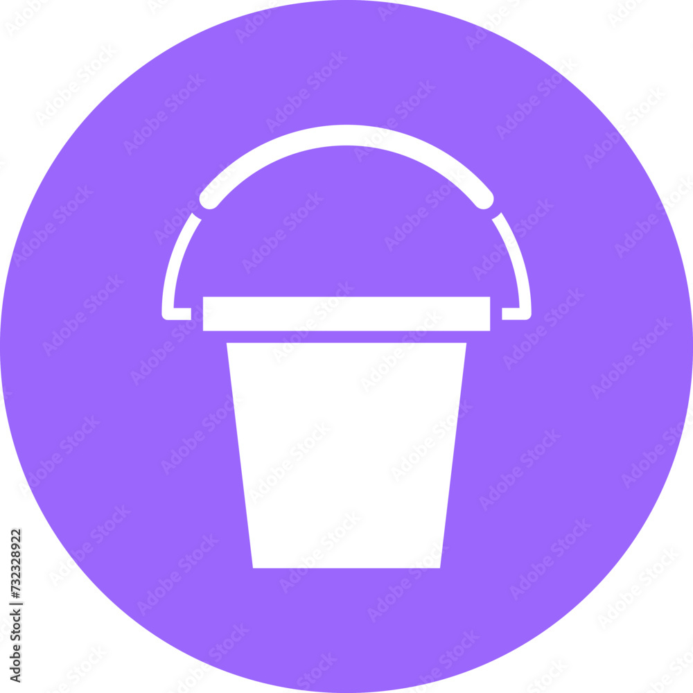 Bucket Icon Style Bucket Icon Style