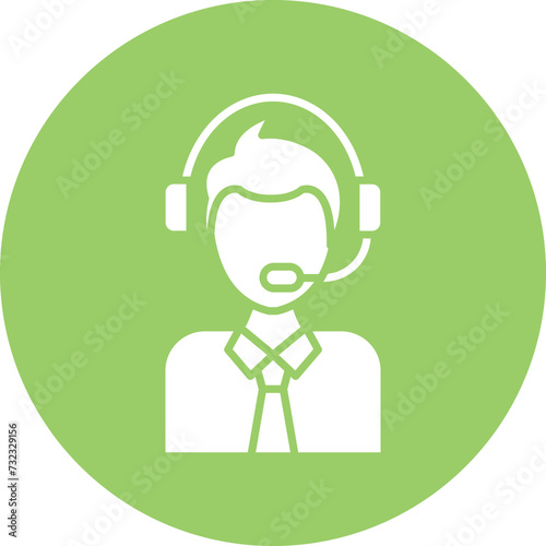 Customer Service Icon Style