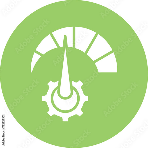 Overall Equipment Effectiveness Icon Style