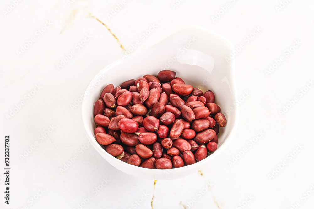 Raw peanut heap for roast Raw peanut heap for roast