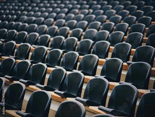 rows of chairs