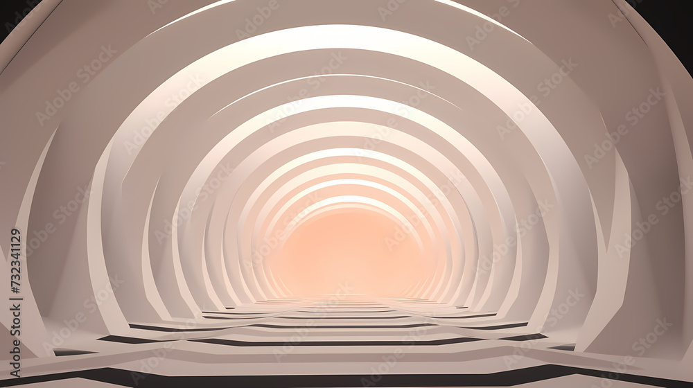 Obraz premium Optical illusion, charming abstract pattern background