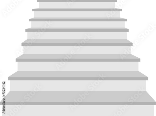 staircase in the house,3d interior staircases isolated on white background. the stair steps collection	