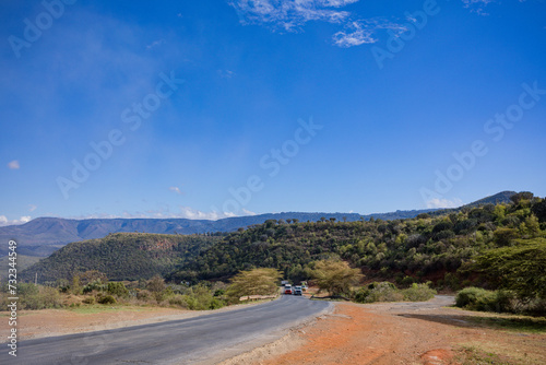 road in the mountains