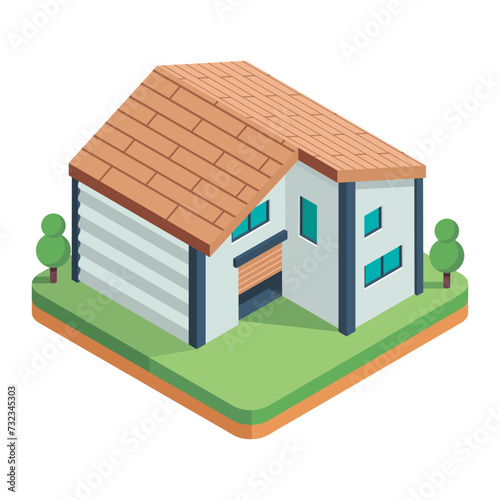 Houses Buildings Icon

