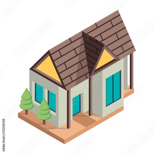 Houses Buildings Icon

