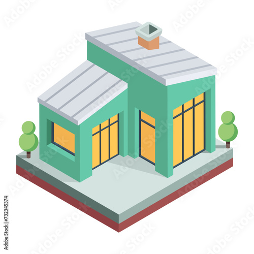 Modern Buildings Icon