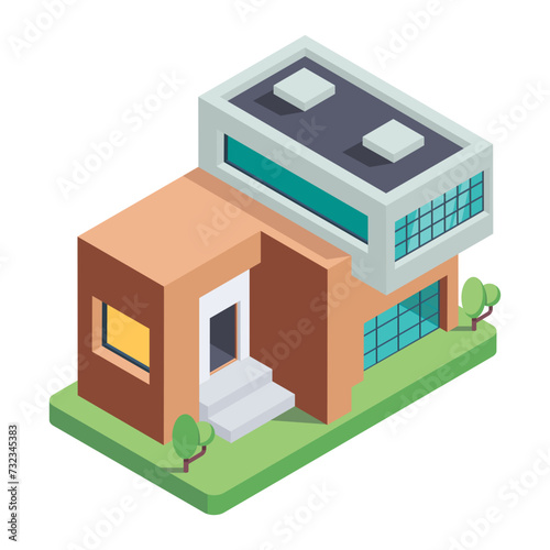 Modern Buildings Icon