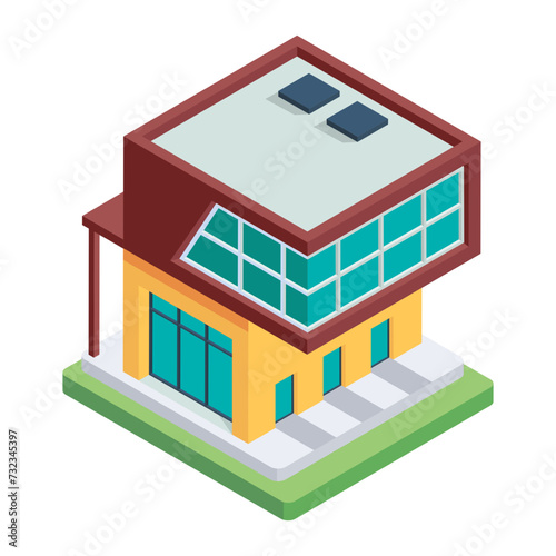Modern Buildings Icon
