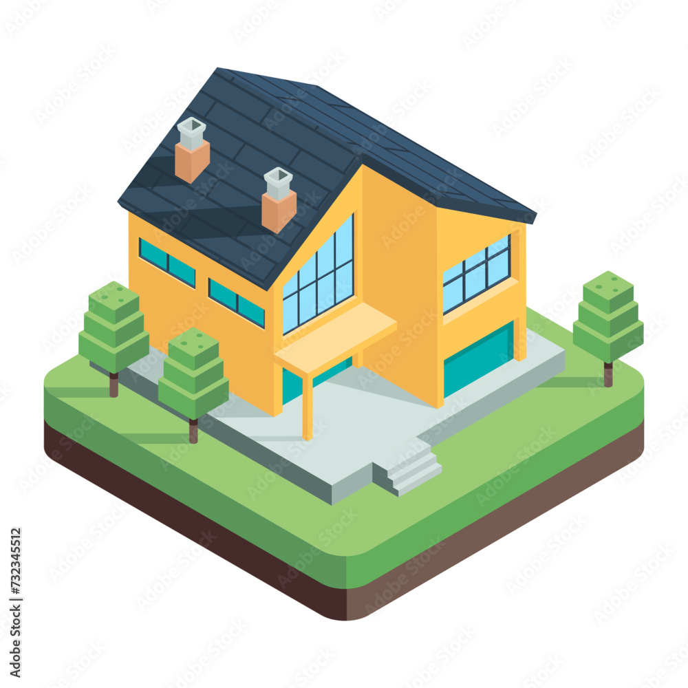 Commercial Buildings Icon