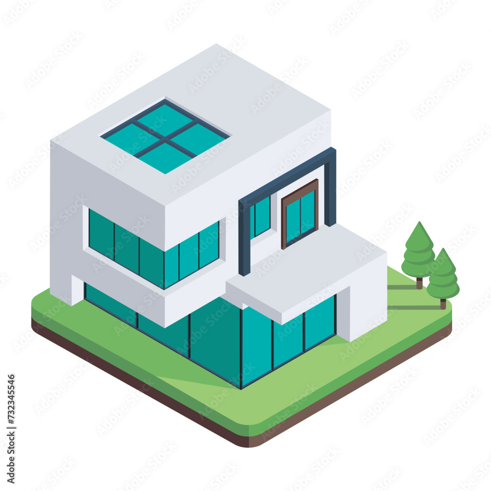 Commercial Buildings Icon Commercial Buildings Icon