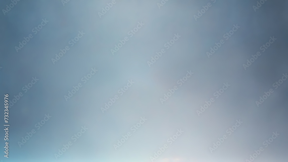Subtle Grayish Blue Glowing Grainy Gradient Background Noise Grunge Texture for Webpage Header or Banner Design.