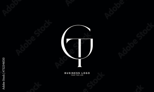 GT, TG, G, T, Abstract Letters Logo Monogram