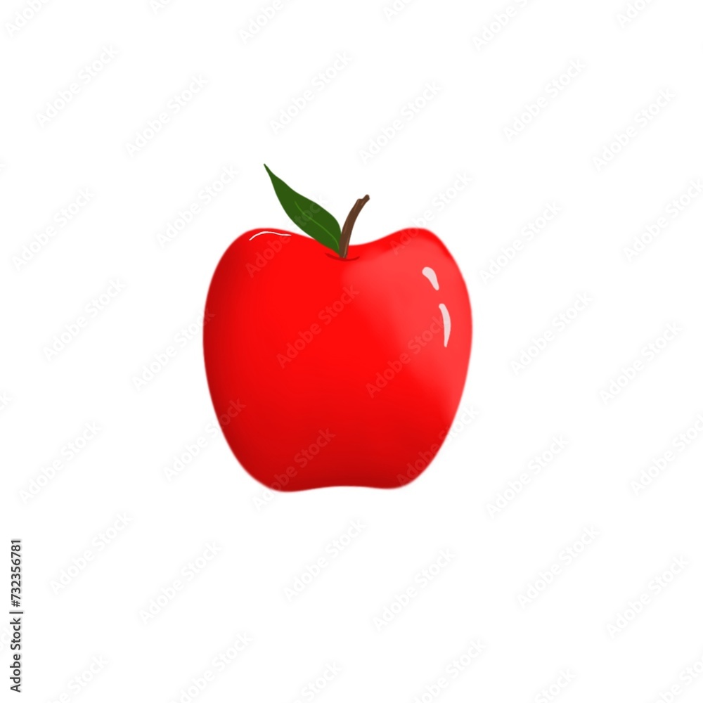 Obraz premium Red Apple