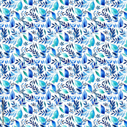 Floral Watercolor Seamless Pattern, Texture, Design,  Minimal Flowers, Flower pattern