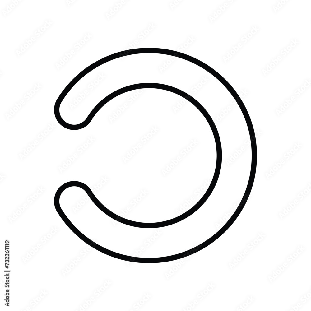 loading icon vector stock illustration 