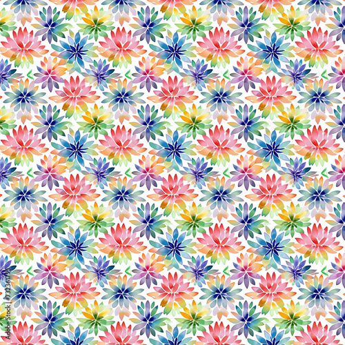 Floral Watercolor Seamless Pattern, Texture, Design,  Minimal Flowers, Flower pattern