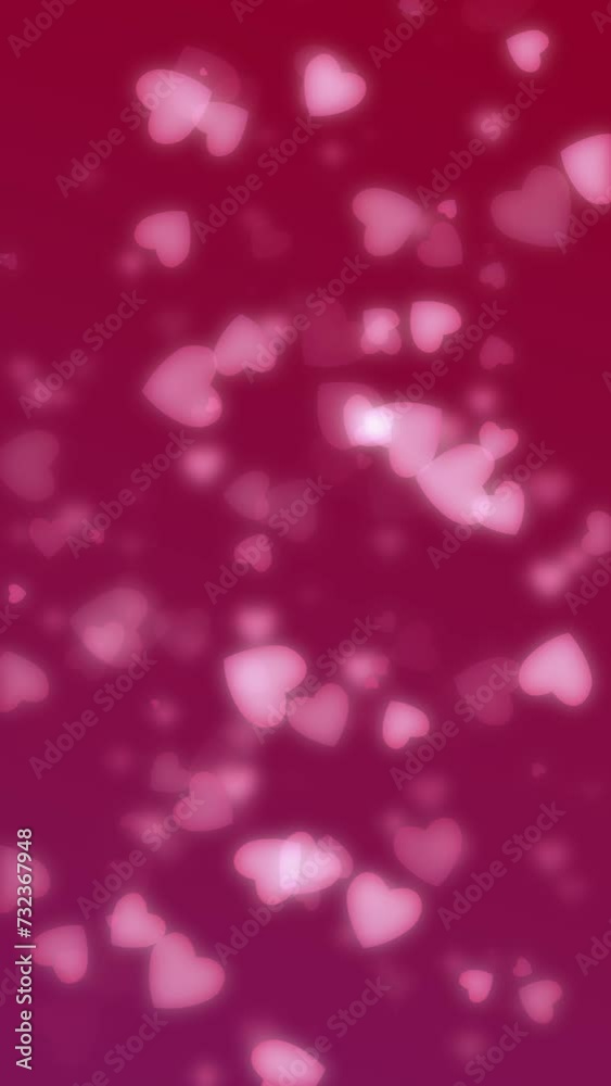 portrait beautiful dark spinning pink background floating hearts background seasonal valentine holiday wallpaper animation portrait beautiful dark spinning pink background floating hearts background seasonal valentine holiday wallpaper animation