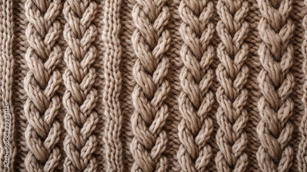 knitted yarn background