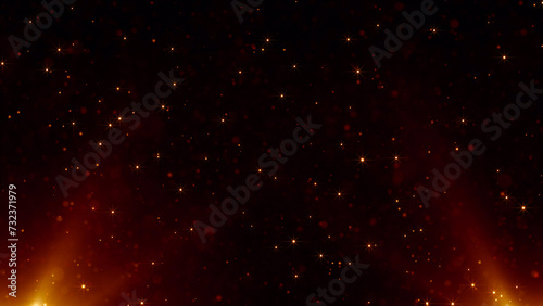 Particles bokeh abstract event game trailer titles cinematic openers digital technology concert background