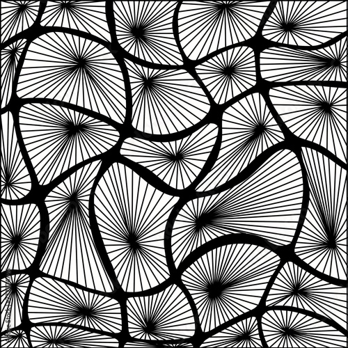 Abstract, Doodle abstract lines without definite patterns make up an image.