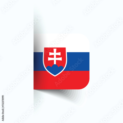 Free Download Slovakia national flag, Slovakia National Day, EPS10. Slovakia flag vector icon - GFXLoad