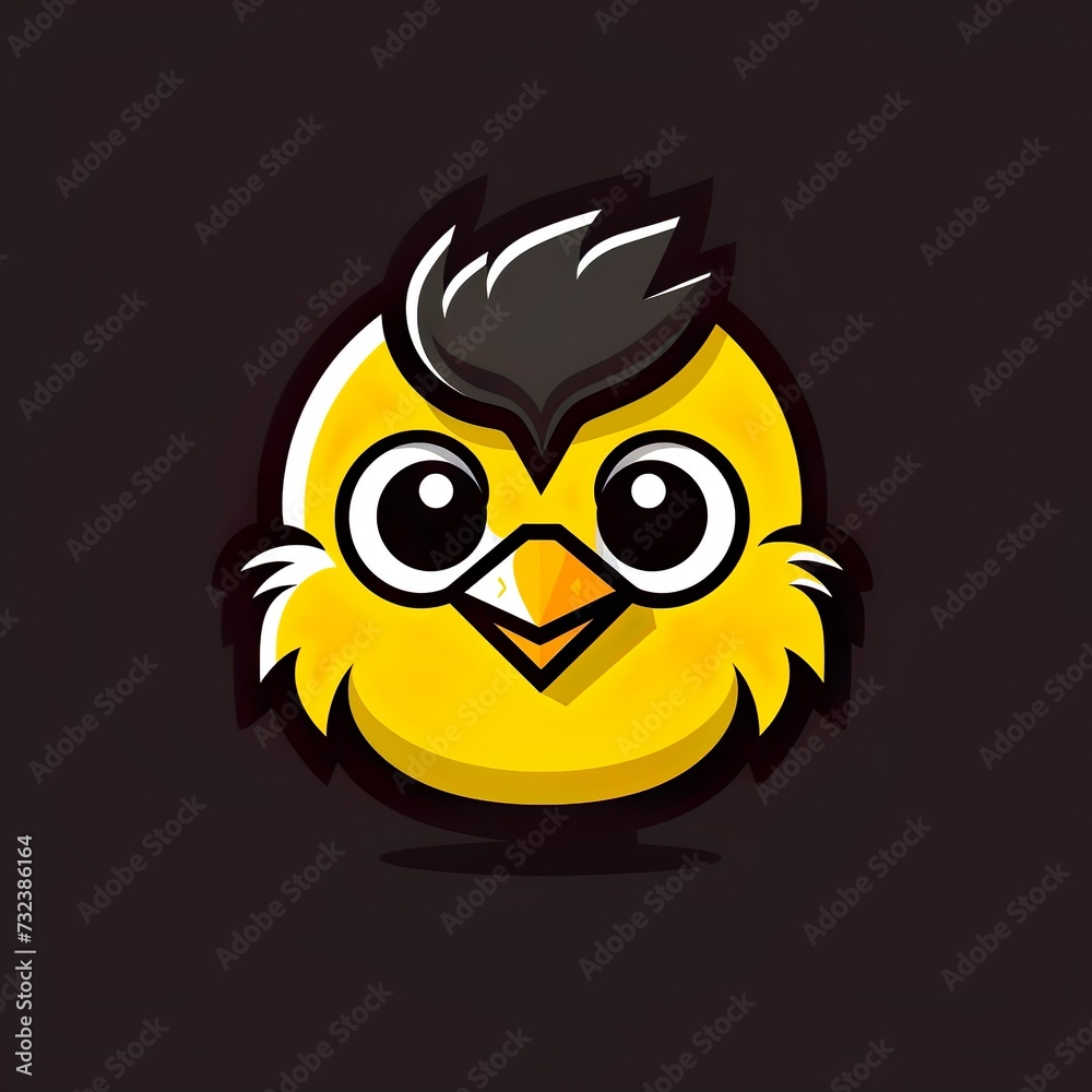 baby chick logo esport and gaming vector mascot design