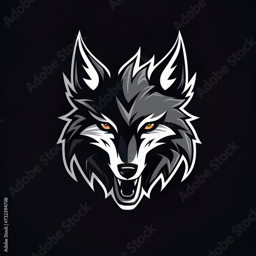 dog logo esport and gaming vector mascot design