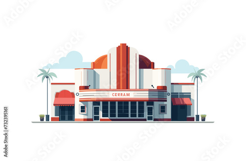 big store vector icon