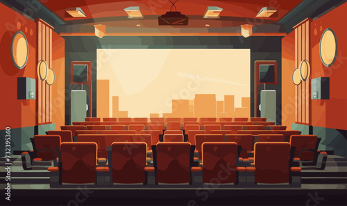 cinema vector illustration