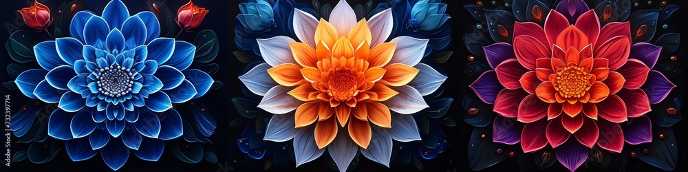 Flower Power: A Vibrant Flower in Full Bloom Generative AI Flower Power: A Vibrant Flower in Full Bloom Generative AI
