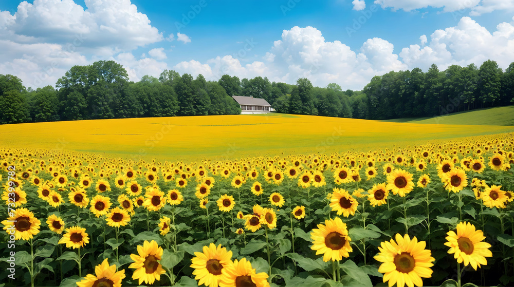 Obraz premium ひまわり