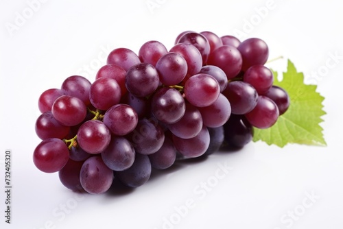 A close-up view of a bunch of grapes. Can be used for food and beverage-related projects
